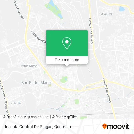 Insecta Control De Plagas map