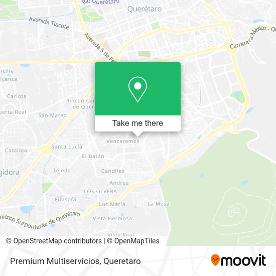 Premium Multiservicios map