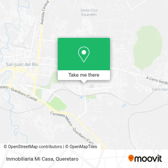 Inmobiliaria Mi Casa map