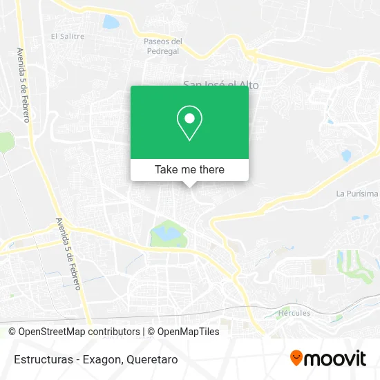 Estructuras - Exagon map