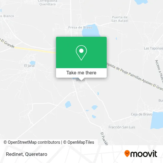 Redinet map