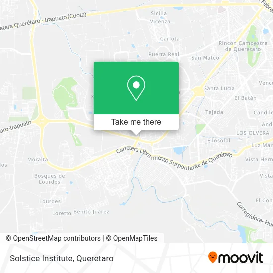 Solstice Institute map