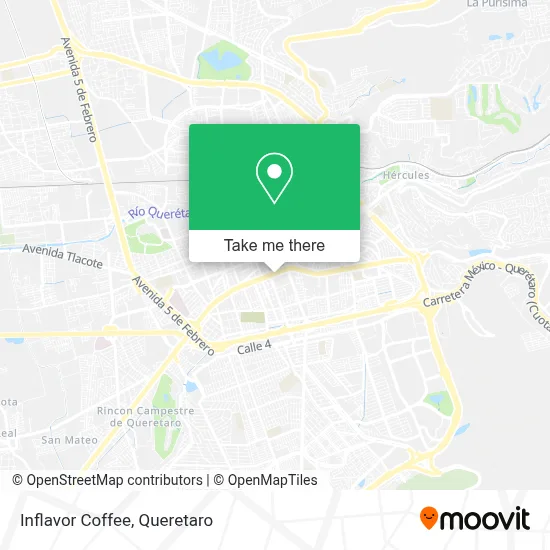 Inflavor Coffee map
