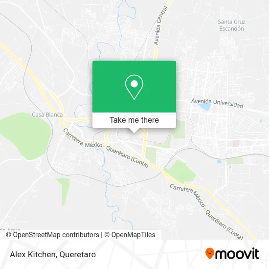 Alex Kitchen map