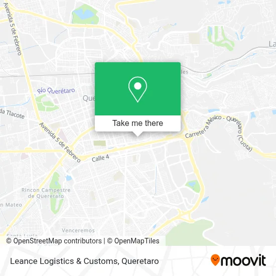 Leance Logistics & Customs map