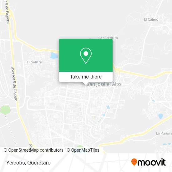 Yeicobs map