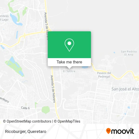 Ricoburger map