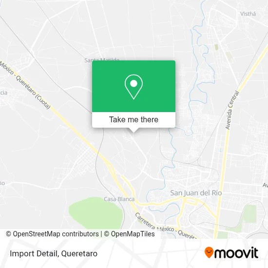 Import Detail map