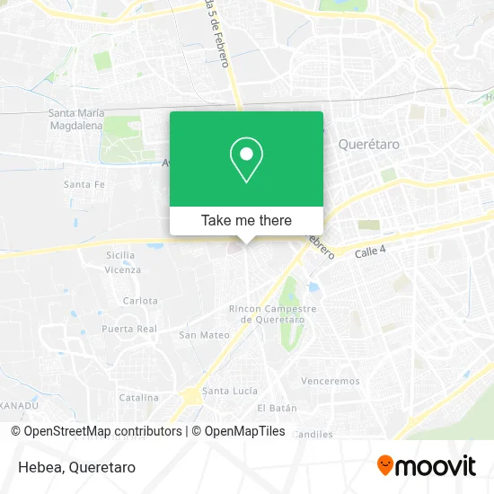 Hebea map