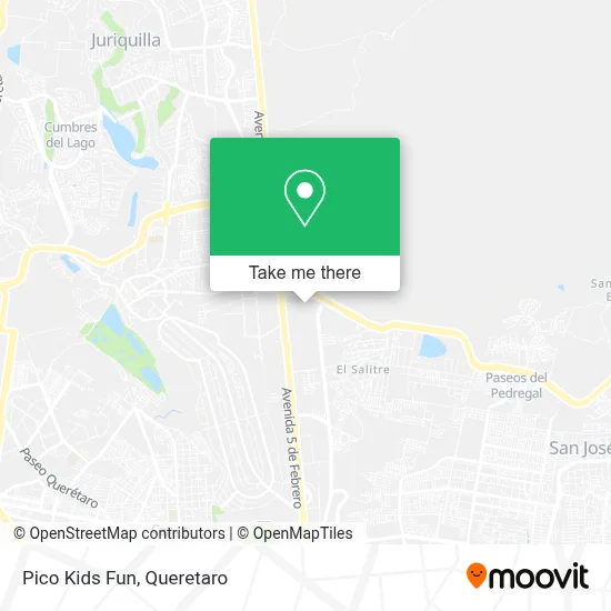 Pico Kids Fun map