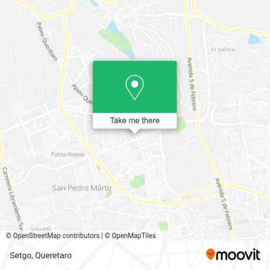 Setgo map