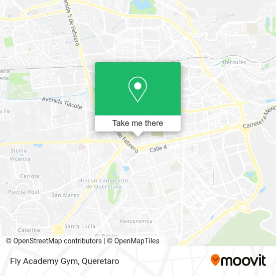 Fly Academy Gym map
