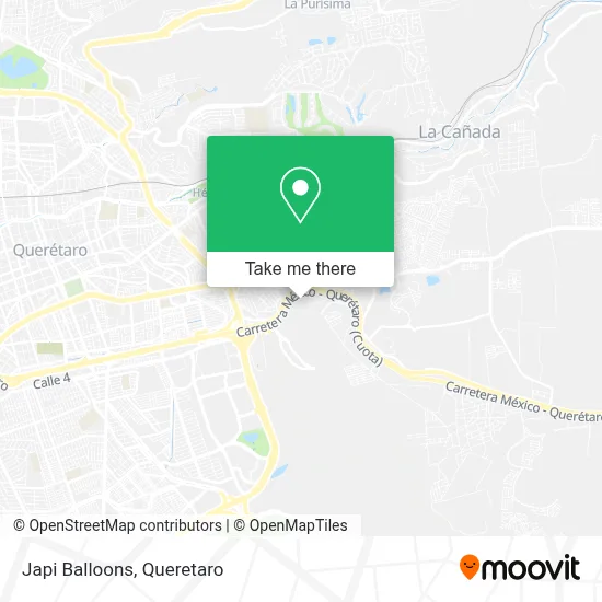 Japi Balloons map