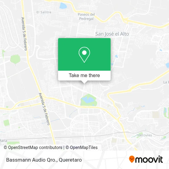 Bassmann Audio Qro. map