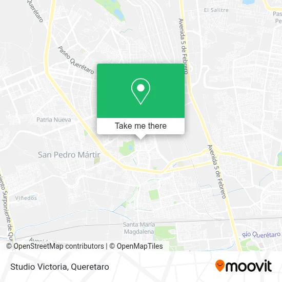 Studio Victoria map