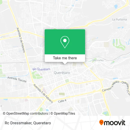 Mapa de Rc Dressmaker