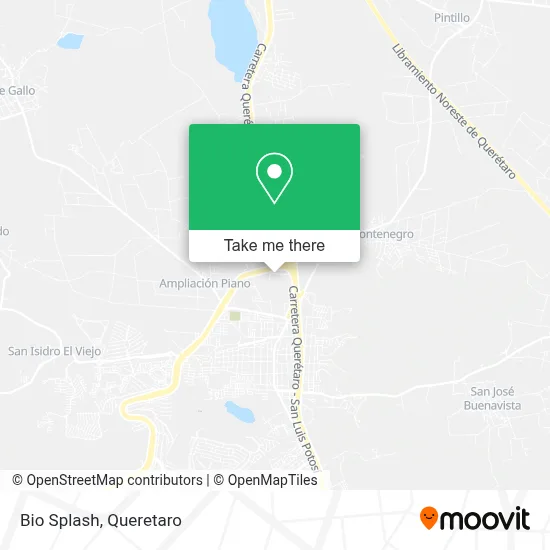 Bio Splash map
