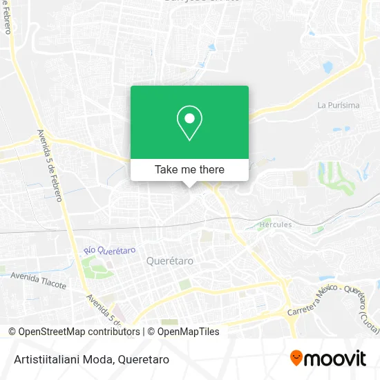 Artistiitaliani Moda map