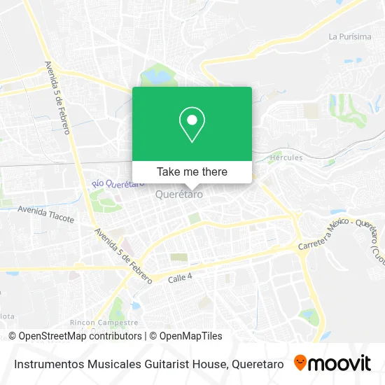 Instrumentos Musicales Guitarist House map