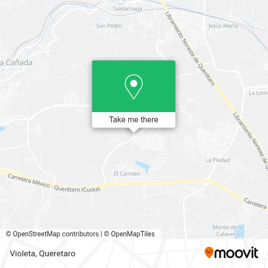 Violeta map