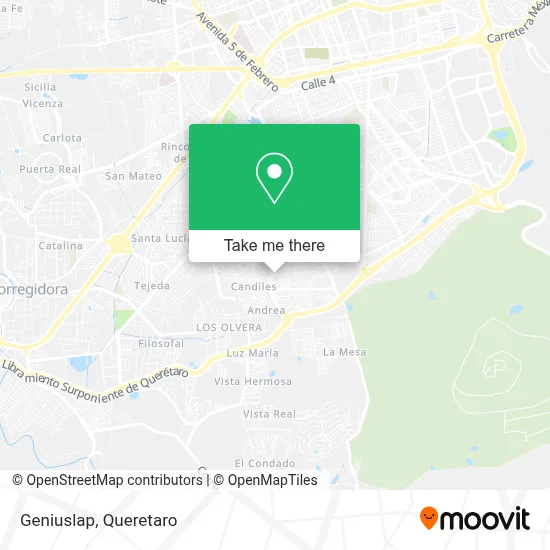 Geniuslap map