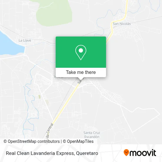 Real Clean Lavanderia Express map
