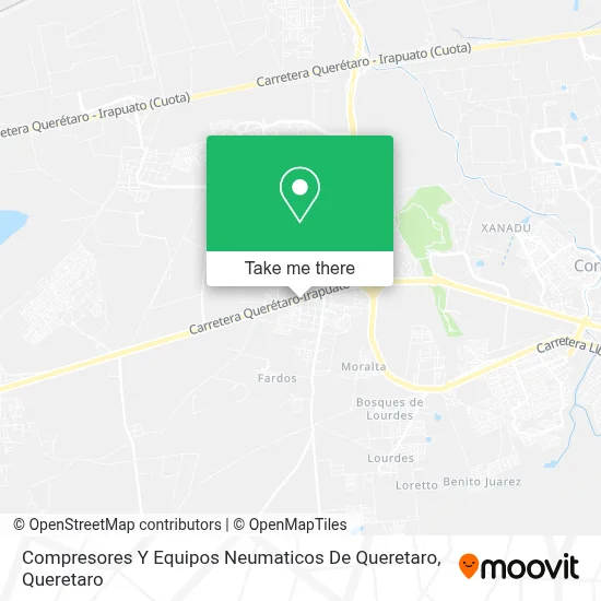 Compresores Y Equipos Neumaticos De Queretaro map