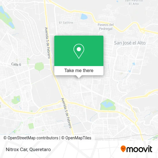 Nitrox Car map