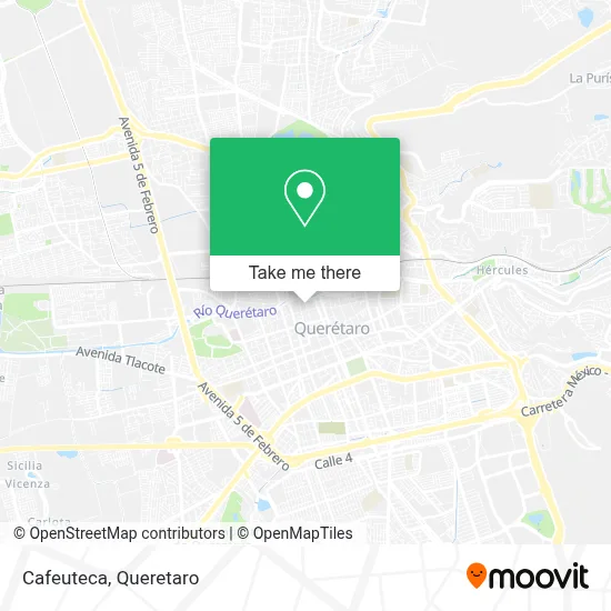 Cafeuteca map