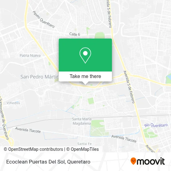 Ecoclean Puertas Del Sol map