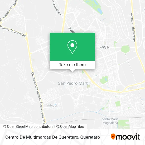 Centro De Multimarcas De Queretaro map