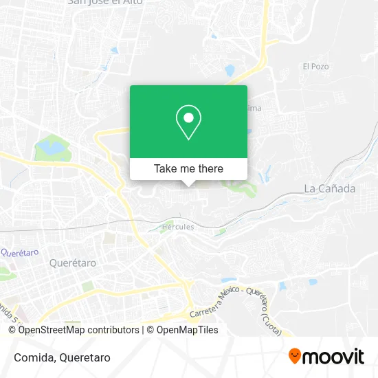 Comida map