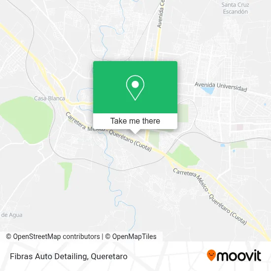 Fibras Auto Detailing map