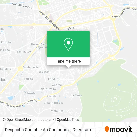 Despacho Contable Ac Contadores map