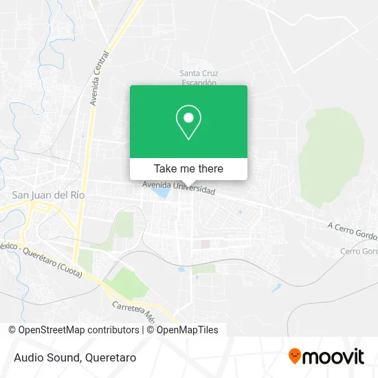 Audio Sound map