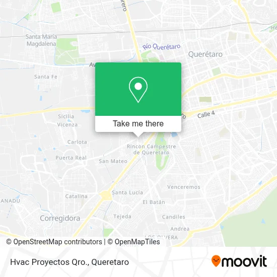 Hvac Proyectos Qro. map