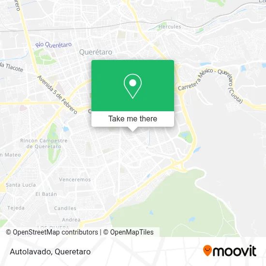Autolavado map