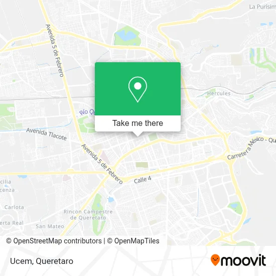 Ucem map