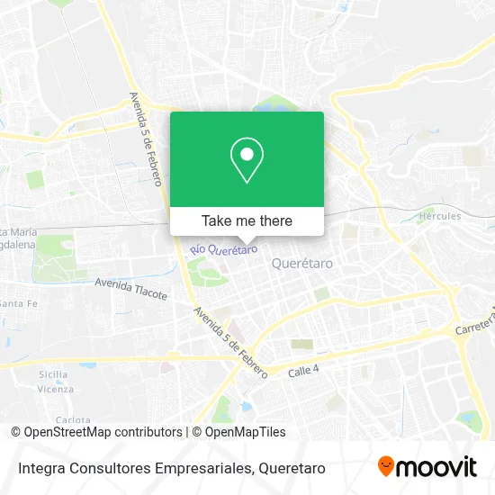 Integra Consultores Empresariales map