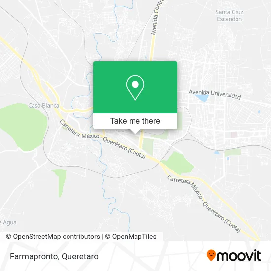 Farmapronto map