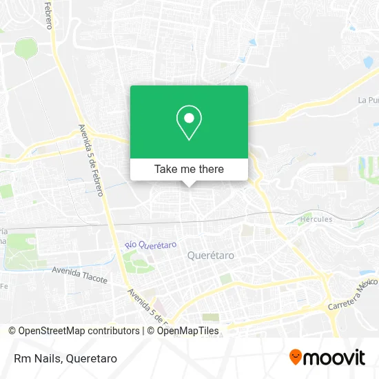 Rm Nails map