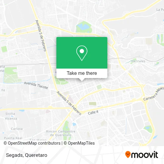 Segads map