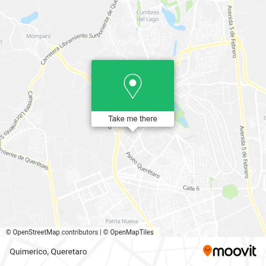 Quimerico map