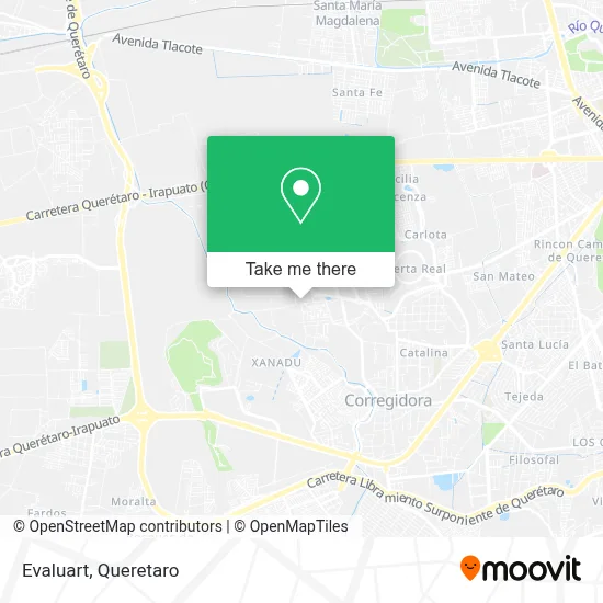 Evaluart map