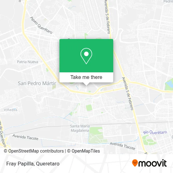 Fray Papilla map