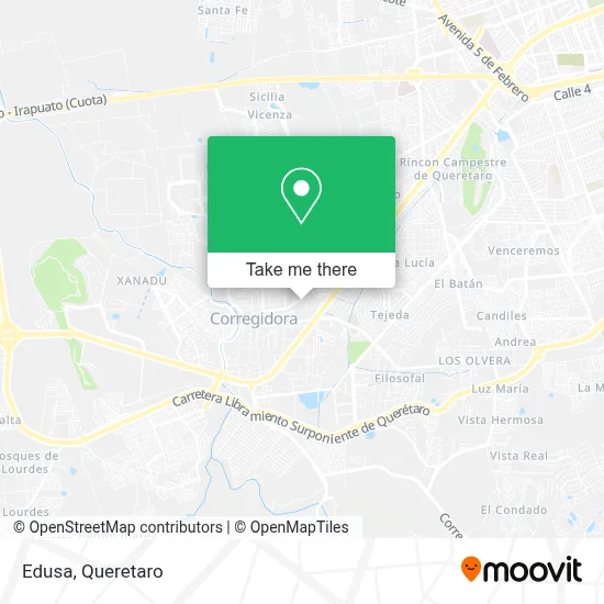 Edusa map