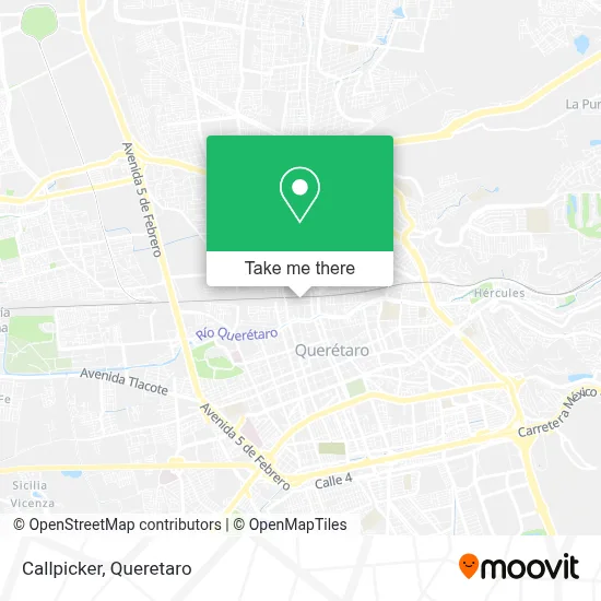 Callpicker map