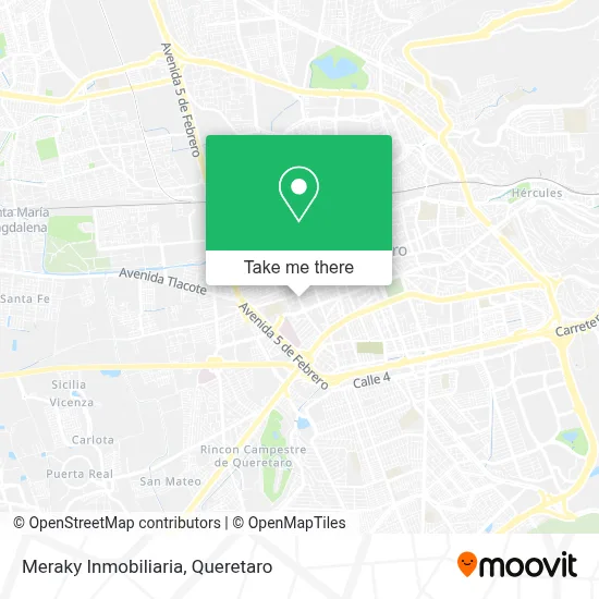 Meraky Inmobiliaria map