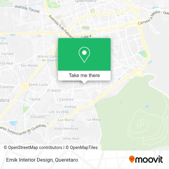 Emik Interior Design map