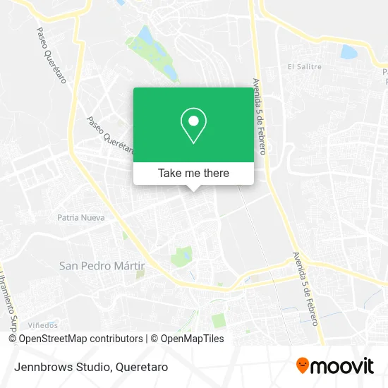 Jennbrows Studio map